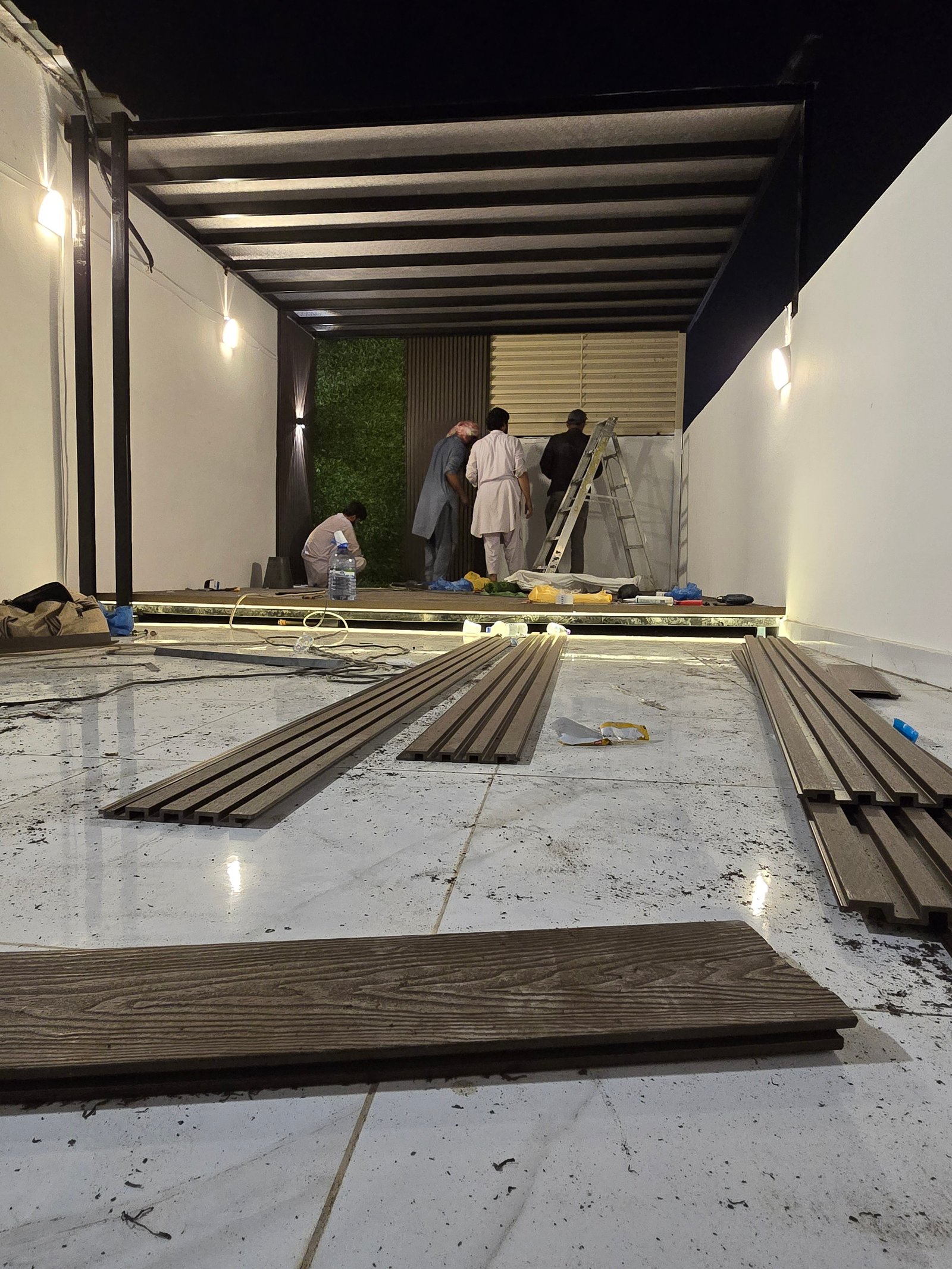 برجولات حديد في جدة ومكة - نموذج عمل 1