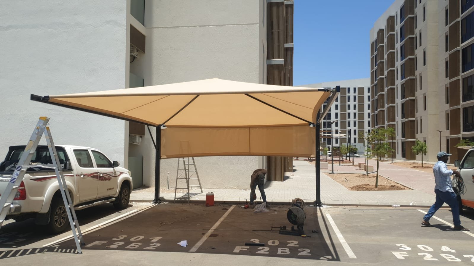 مظلات سيارات في جدة ومكة - نموذج عمل 3